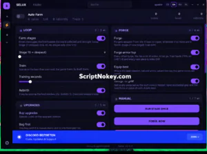 Selux Hub +1 Loot To Forge script keyless | Auto farm