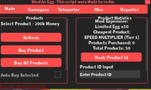 Steal An Egg script made by rndm (No Keys)