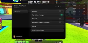 +1 Slinky Escape Script | Course Test Panel