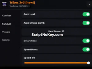 Tribes 3v3 script | Auto heal