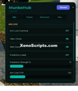 Tribes 3v3 script keyless by MunkeHub | Aim lock