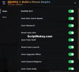 Build a Phone Empire script by Softkillz