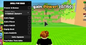 Drill for Eggs Made By Tora IsMe