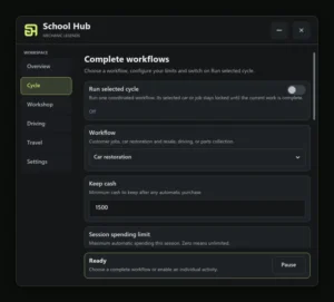 School Hub Mechanic Legends script | Auto jobs
