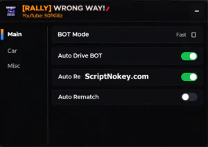 Wrong Way script by Softkillz | Auto drive bot